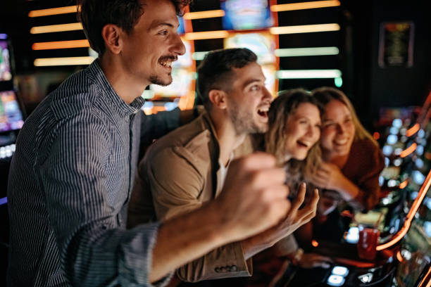 Live dealer casino table with multi-camera view